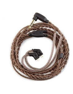 Cable de Reemplazo KZ 2PIN 3.5mm Cobre 4 Núcleos 1.2m