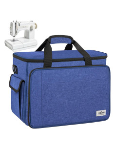 Funda para Máquina de Coser JJRING Azul Resistente con Correa