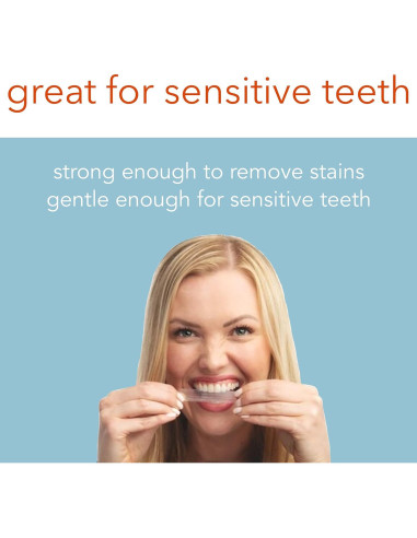 Tiras Blanqueadoras de Dientes Bst Sabor Menta - 8 Paquete