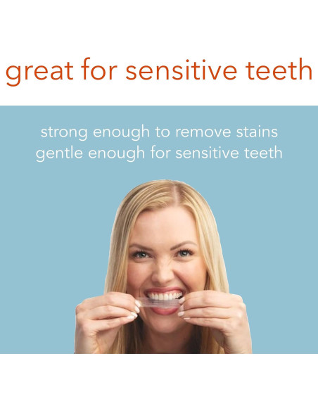 Tiras Blanqueadoras de Dientes Bst Sabor Menta - 8 Paquete