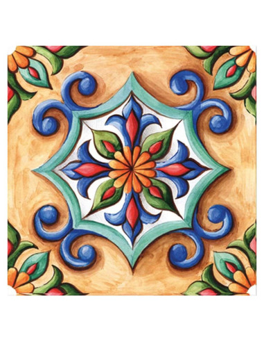 Calcomanías autoadhesivas AS sale 20x20cm diseño mexicano - 6 Pcs