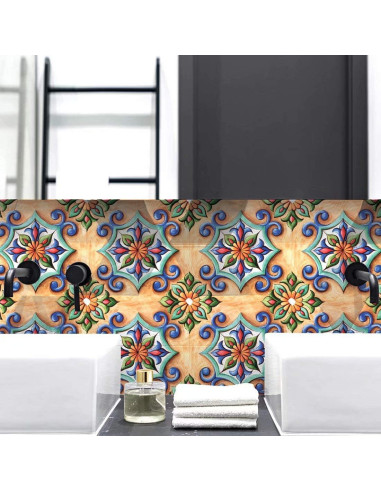 Calcomanías autoadhesivas AS sale 20x20cm diseño mexicano - 6 Pcs