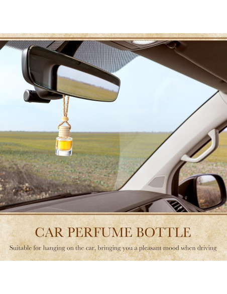 Ambientadores Colgantes Zubebe 300 Pcs 8ml Vidrio para Auto