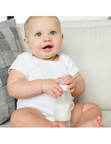 Botella de vidrio Evenflo Feeding 240 ml, paquete de 6