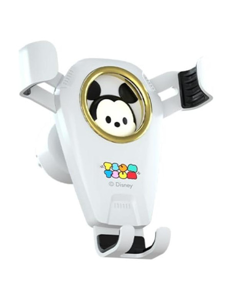 Soporte para teléfono Mickey para auto, clip de ventilación ajustable