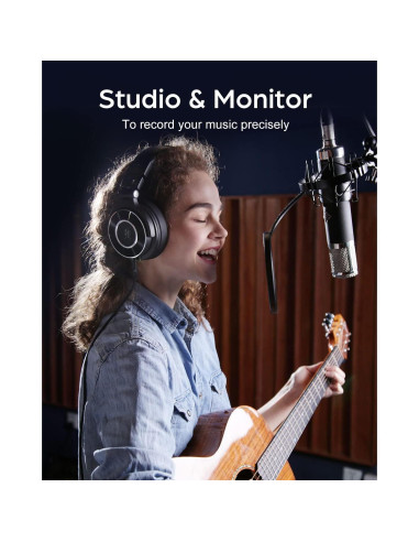 Auriculares OneOdio Monitor 60 Profesionales con Cable 3m