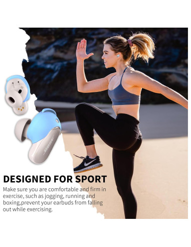 Cubiertas de Puntas de Oídos WOFRO para Bose QC II/Ultra - Azul