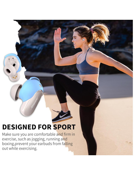 Cubiertas de Puntas de Oídos WOFRO para Bose QC II/Ultra - Azul