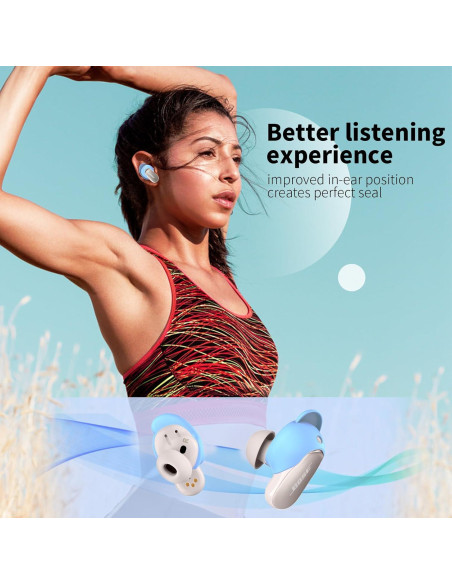 Cubiertas de Puntas de Oídos WOFRO para Bose QC II/Ultra - Azul