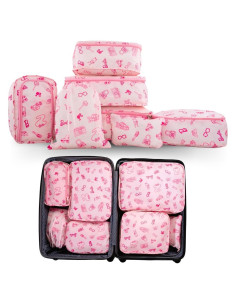 Set de 7 Cubos de Almacenamiento Barbie Franco - Viaje Organizado