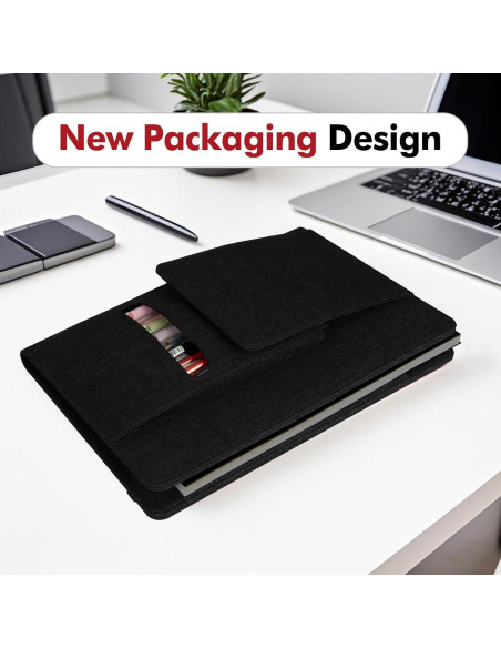 Cubierta para cuaderno Steno Ditiord A5 Negra Impermeable