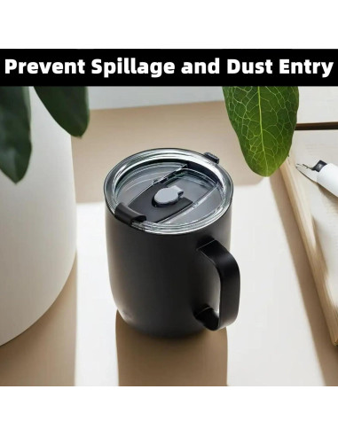 Tapa de Taza de Café Ember 14oz NASIUSE A Prueba de Derrames