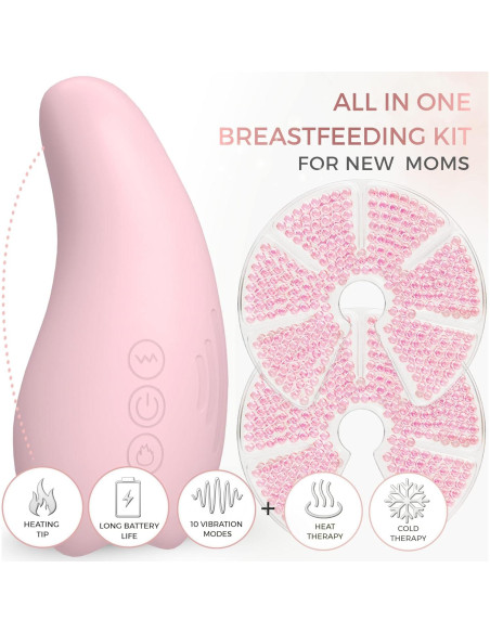 Masajeador de Pechos Euma Love LMP con Calor y Vibración Masajeador de Pechos Euma Love LMP con Calor y Vibración