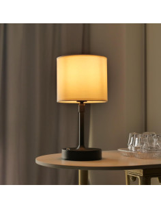 Lámpara de Mesa Inalámbrica Recargable TD002 - Negro 2