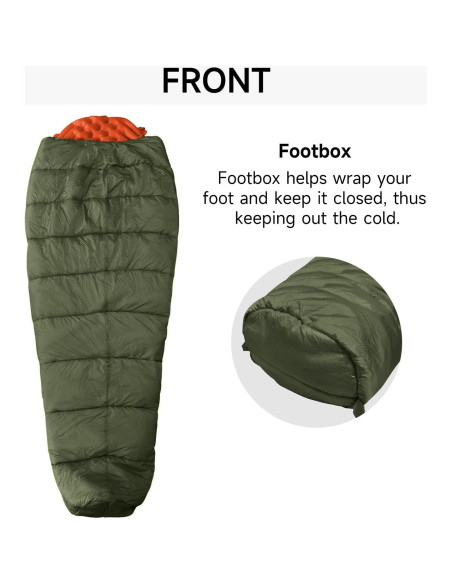 Saco de Dormir Travel Bird Ultraligero Aislante 7-15C