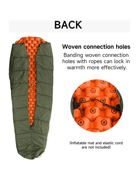 Saco de Dormir Travel Bird Ultraligero Aislante 7-15C