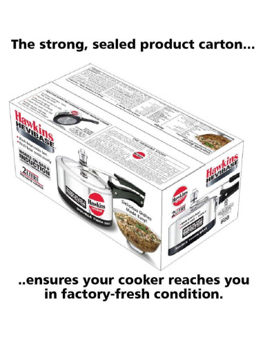 Olla a Presión Hawkins Hevibase 2 Litros Inducción Aluminio