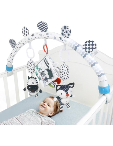 Arco de Actividad para Bebés Caterbee - Juguetes Colgantes y Ajustable