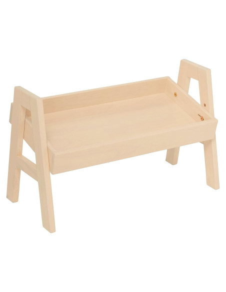 Estante Apilable Ajustable ECR4Kids Blanco Antiguo 65.4x30.5cm