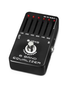 Pedal Ecualizador JOYO JF-11 de 6 Bandas para Guitarra