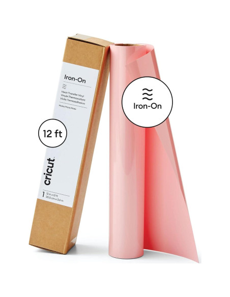 Vinilo Transferible Cricut Rosa 30.5 cm x 3.6 m 100% Poliester