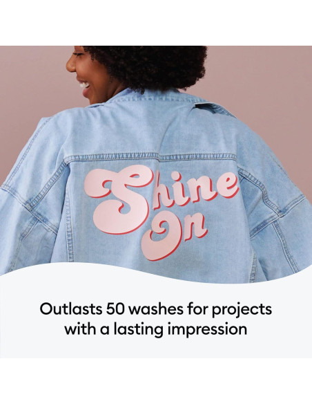 Vinilo Transferible Cricut Rosa 30.5 cm x 3.6 m 100% Poliester