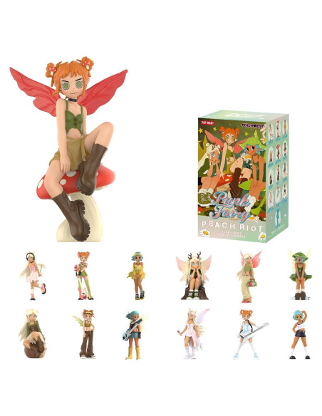 Figuras POP MART Peach Riot Punk Fairy - Caja Ciega Individual Figuras POP MART Peach Riot Punk Fairy - Caja Ciega Individual