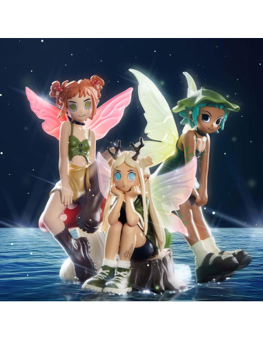 Figuras POP MART Peach Riot Punk Fairy - Caja Ciega Individual