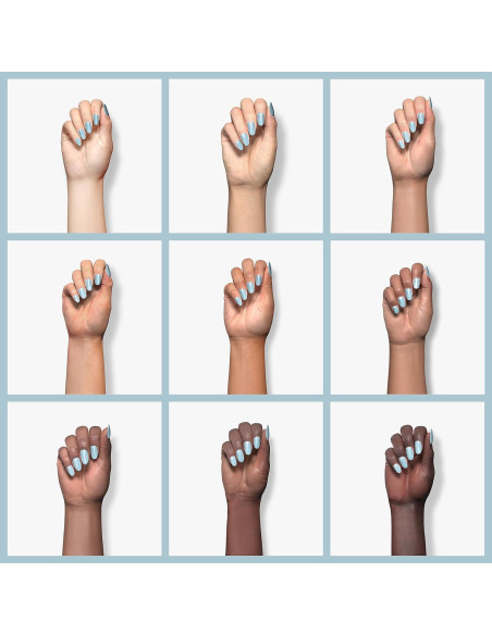 Esmalte de Uñas en Gel GAOY 16ml Azul Bebé Removible UV