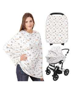 Funda Multiuso KeaBabies 6 en 1 para Asiento de Coche Bebé Arcadia