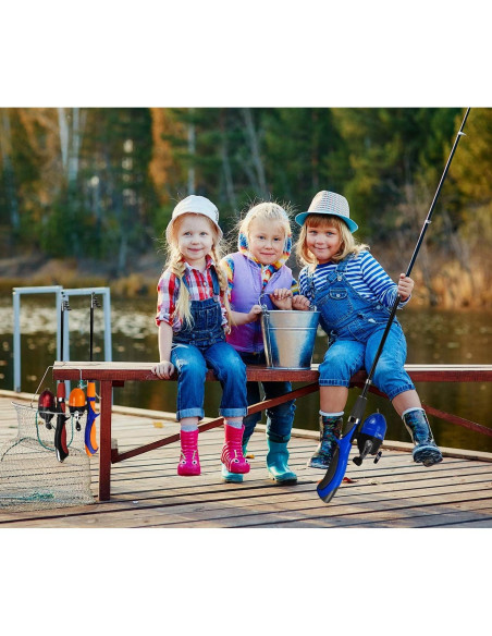 Caña de Pescar Telescópica Urban Deco 1.27m para Niños