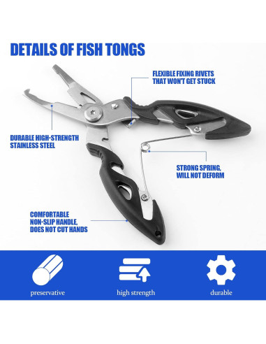 Kit de Caña de Pescar Telescópica Hikary 1.7m + Carretes