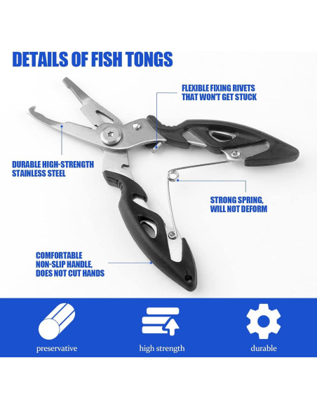 Kit de Caña de Pescar Telescópica Hikary 1.7m + Carretes