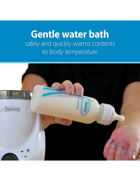 Calentador de Leche Materna Dr. Brown's Milk Spa + 4 Botellas 120 mL