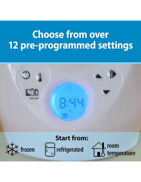 Calentador de Leche Materna Dr. Brown's Milk Spa + 4 Botellas 120 mL