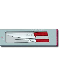 Set de Cuchillo y Tenedor Victorinox 6.7131.2G Rojo 2 Piezas 2