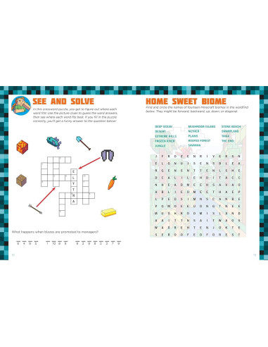 Astounding Activities for Minecrafters: Puzzles and Games for Endless Fun