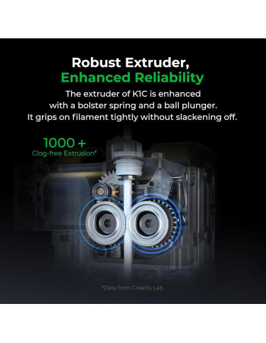 Impresora 3D Creality K1C, 600mm/s, Nivelación Automática, 300C