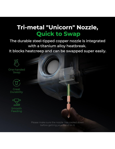 Impresora 3D Creality K1C, 600mm/s, Nivelación Automática, 300C