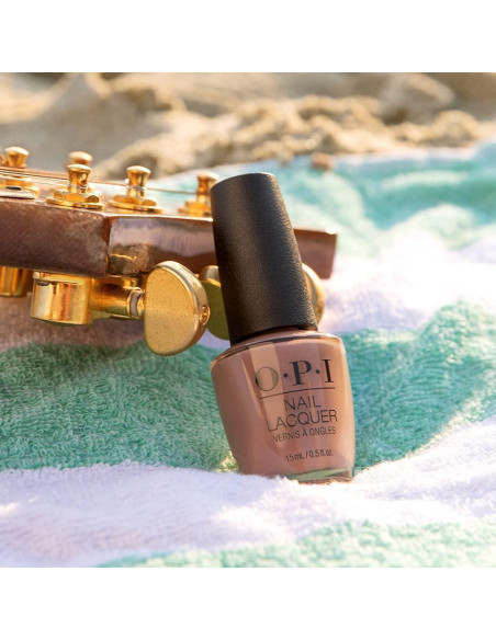 Esmalte de Uñas OPI Marrón Oscuro Opaco 15ml Secado Rápido