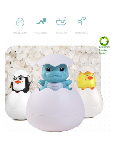 Juguetes de Baño UAHAPY - Huevos de Pascua con Patos - 119g