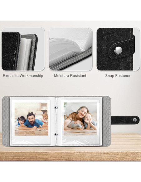 Álbum de fotos Fintie para Polaroid y Fujifilm - 52 bolsillos