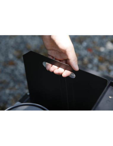 Paravientos Plegable HIKEMAN para Estufa de Camping 45x25cm