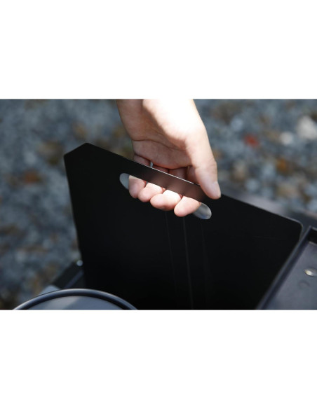 Paravientos Plegable HIKEMAN para Estufa de Camping 45x25cm