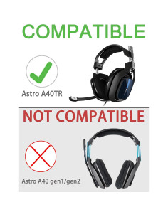 Almohadillas y Diadema Defean para Auriculares Astro A40 TR 2