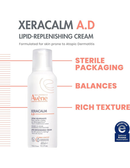 Crema Hidratante Avne XeraCalm A.D 190g - Dermatitis Atópica