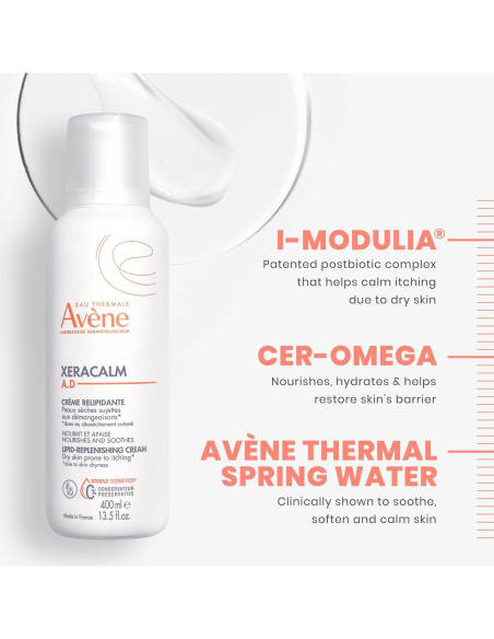 Crema Hidratante Avne XeraCalm A.D 190g - Dermatitis Atópica