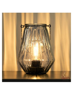 Lámpara Colgante LED Recargable MJ PREMIER Azul 12cm