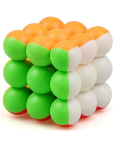 Cubo Mágico 3x3 Bead YJ Sin Pegatinas 69.8g 8cm 2