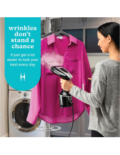 Vaporizador de Mano HoMedics PerfectSteam 1550W Negro 2